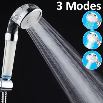 Vysoký Tlak Vaňa Sprcha Hlavy 3 Režim Úspory Vody Showerhead Vstavaný Filter Zrážok Ručné Sprchy Hlavu Kúpeľňových Doplnkov