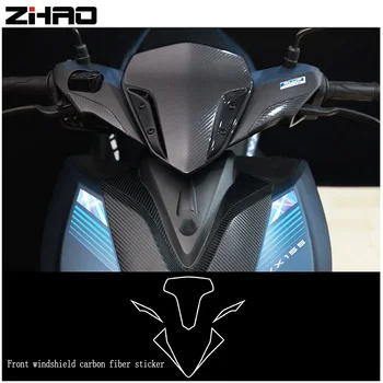 Carbon fiber Tlač Darí Nálepky Motocykel Obtlačky Dekorácie ochranu pre yamaha NVX155 AEROX155 yzf