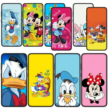 Donald Duck Minnie Ružová Mickey Mouse Telefón Prípade OPPO A17 A15 A16 A12 A53 A54 A55 A56 A57 A77 A76 A94 A92 A72 A52 A96 A74