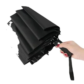 Windproof super automatický skladací dáždnik podnikanie mužov nepremokavé ochranu pred slnkom silné zatienenie UV dáždnik