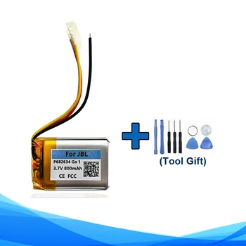 Nástroje Darček + Nahrádza Pôvodný 800mAh P682634 Batérie Pre JBL Ísť 1 01 GO1 BLK FF Bluetooth Audio Reproduktorov Batterie Akumulátor