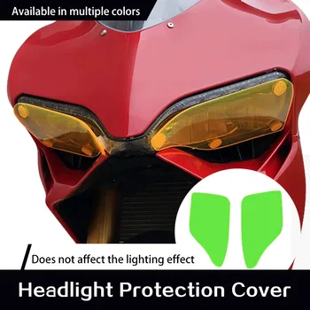 Pre DUCATI 1199 899 959 1299 Panigale 2014-2023 Motocykel Akryl Predného Svetlometu Stráže Vedúci Svetlo Kryt Objektívu Protector