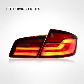 AKD Auto Styling Chvost Lampa pre F10 led Svetlo 2010-2017 F18 zadné svetlá, dynamický indikátor 520i 525i 530i 535i 540i G30 Dizajn