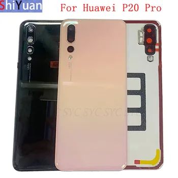 Originál Kryt Batérie Zadné Dvere, Panel Bývanie Prípade Huawei P20 Pro Zadný Kryt Objektívu Náhradné Diely