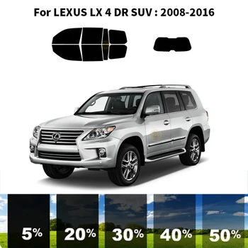 Precut nanoceramics auto UV Okno Odtieň Auta Automobilový Okno Film Pre LEXUS LX 4 DR SUV 2008-2016