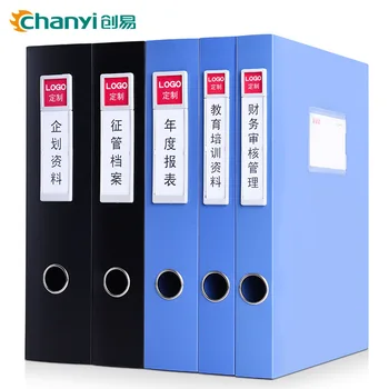 Chuangyi Archív Box Plastu Pp Súbor Box A4 Personál Účtovný Doklad Úložný Box Údaje Okno Veľkoobchod, Aby Logo