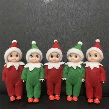 2023 Merry Christmas Elf Bábiky Vianočné Dekorácie Pre Domov Vianočné Ozdoby Darček Navidad Strana Navrhne Noel Šťastný Nový Rok