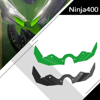 Pre Kawasaki Ninja 400 ninja400 2018-2023 2022 Motocykel Prednej Kapotáže Pneumatické Krídla Umožňuje Tip Prítlak Krídla Vzduchu Deflektor