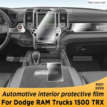 Pre DODGE RAM Vozíky 1500 TRX 2021-2023 Prevodovka Paneli Navigácie Automobilový priemysel Interiér Ochranný Film Nálepky Príslušenstvo