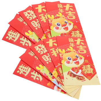 50pcs Čínskeho Hong Bao Jarný Festival Pakety Krásne Červené Obálky Nový Rok Príslušenstvo
