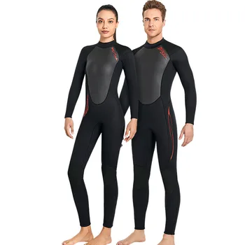 2023 Vysoko Elastická 3 MM Potápačský Oblek Mužov, Jeden kus Dlhý Rukáv Teplý Oblek Ženy Surfovanie Winterproof Dospelých Medúzy Plavky