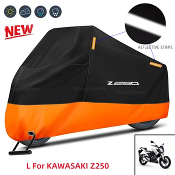 Pre Kawasaki Z250 Z250SL Z 250 SL 2013 2014 2015 Motocykel Kryt Vodotesné Vonkajšie Skúter UV Protector Prachu, Daždi Kryt