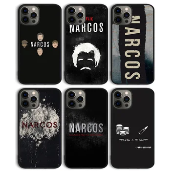 Pablo Escobar Narcos Telefón Prípade Zadný Kryt pre iPhone 15 SE2020 14 13 11 12 Pro Max mini XS XR X 8 Plus 7 6S Shell Coque