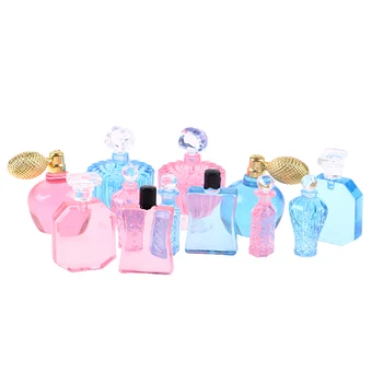 1Set 1:12 domček pre bábiky Miniatúrne Parfum Model Doll House Spálňa Vaňa Dekor Hračka