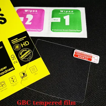 5 KS Na GBA VOP GBP GB tvrdeného film GAMEBOY screensaver GBASP ručné centra wsc ochranný film