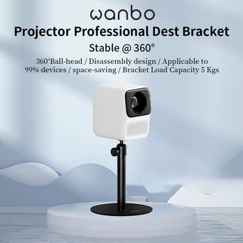 Wanbo Projektor Stojan Multi-uhol Nastaviteľný Držiak Projektora Anti-slip Base Pad pre Projektor Wanbo Ploche Držiak