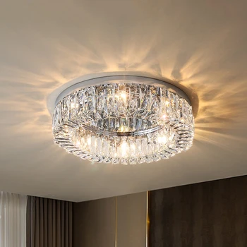 Moderné Svetlo Luxusná Obývacia Izba Crystal Stropné Lampy, Spálňa Štúdia Dekorácie Led Vnútorné Osvetlenie Pre Domácnosti