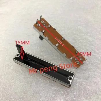 2 ks pre klávesnicu posuvné objem veľké drobné uhlíka film potenciometer stlmovač 45MM6 pin B50K